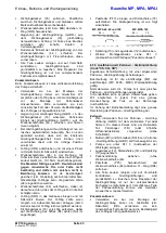 Предварительный просмотр 27 страницы Xylem Lowara MP Installation, Operation And Maintenance Instructions