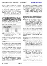 Предварительный просмотр 44 страницы Xylem Lowara MP Installation, Operation And Maintenance Instructions