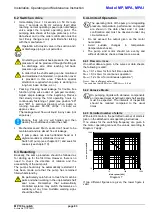 Предварительный просмотр 87 страницы Xylem Lowara MP Installation, Operation And Maintenance Instructions