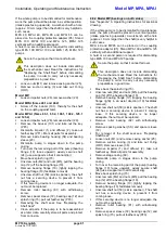 Предварительный просмотр 95 страницы Xylem Lowara MP Installation, Operation And Maintenance Instructions