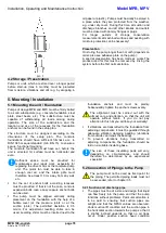 Предварительный просмотр 82 страницы Xylem Lowara  MPV 100.2 Installation, Operation And Maintenance Instructions