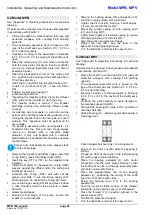 Предварительный просмотр 96 страницы Xylem Lowara  MPV 100.2 Installation, Operation And Maintenance Instructions