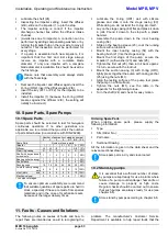 Предварительный просмотр 97 страницы Xylem Lowara  MPV 100.2 Installation, Operation And Maintenance Instructions