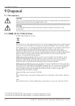 Предварительный просмотр 36 страницы Xylem Lowara Scuba Dry Series Additional Installation, Operation And Maintenance Instructions