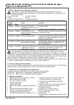 Предварительный просмотр 21 страницы Xylem LOWARA TP1 Installation And Operating Instructions Manual