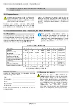 Preview for 60 page of Xylem Lowara Z8 Series Operating Instructions Manual