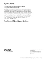 Preview for 20 page of Xylem LSP0311A Instruction Manual