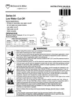 Xylem McDonnell & Miller 64 Series Instruction Manual preview