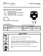 Xylem McDonnell & Miller MM-706B Instruction Manual предпросмотр