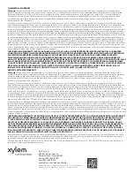 Preview for 8 page of Xylem McDonnell & Miller RB-24E Instruction Manual