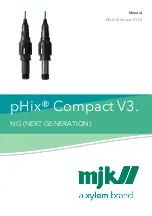 Xylem MJK pHix Compact V3 Manual preview