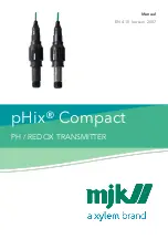 Preview for 1 page of Xylem MJK pHix Compact Manual