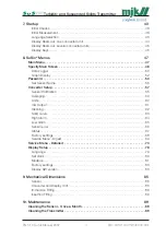 Preview for 4 page of Xylem MJK SuSix Installation And User Manual