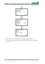 Preview for 27 page of Xylem MJK SuSix Installation And User Manual