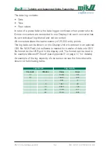 Preview for 52 page of Xylem MJK SuSix Installation And User Manual