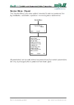 Preview for 70 page of Xylem MJK SuSix Installation And User Manual