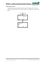 Preview for 76 page of Xylem MJK SuSix Installation And User Manual