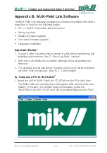 Preview for 100 page of Xylem MJK SuSix Installation And User Manual