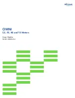 Xylem OMNI sensus C2 User Manual предпросмотр