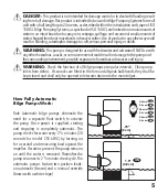 Предварительный просмотр 5 страницы Xylem Rule 25S-6W Instruction Manual