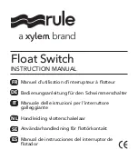 Xylem Rule 35A Instruction Manual предпросмотр