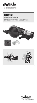Xylem rule DB412 Instruction Manual предпросмотр