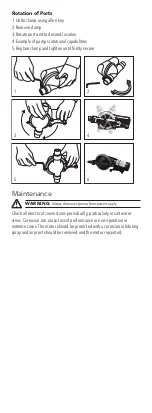 Предварительный просмотр 6 страницы Xylem rule DB412 Instruction Manual