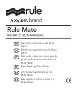 Preview for 1 page of Xylem Rule Mate Instruction Manual