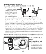 Предварительный просмотр 20 страницы Xylem rule Tournament 401C Instruction Manual