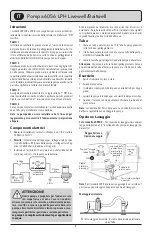 Предварительный просмотр 9 страницы Xylem Rule Tournament Series Instruction Manual