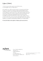 Предварительный просмотр 11 страницы Xylem sensus DomoJet User Manual