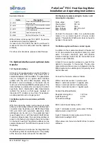 Preview for 14 page of Xylem Sensus PolluCom F/S C Installation And Operating Instructions Manual