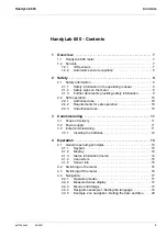 Предварительный просмотр 3 страницы Xylem SI Analytics HandyLab 600 Operating Manual