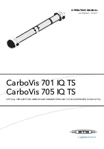 Xylem wtw CarboVis 701 IQ TS Operating Manual preview