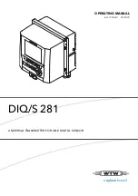 Preview for 1 page of Xylem WTW DIQ/S 281 Operating Manual