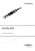 Preview for 1 page of Xylem WTW DurOx 325 Operating Manual