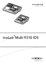 Preview for 1 page of Xylem WTW inoLab Multi 9310 IDS Quick Start Manual