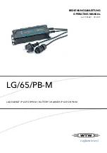 Предварительный просмотр 1 страницы Xylem WTW LG/65/PB-M Operating Manual