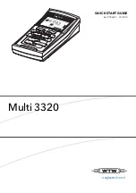 Xylem WTW Multi 3320 Quick Start Manual preview