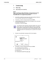 Предварительный просмотр 38 страницы Xylem WTW pH/Cond 3320 Operating Manual