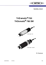 Xylem WTW SensoLyt 700 SW Operating Manual preview