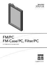 Preview for 1 page of Xylem YSI FM/PC Mounting Instructions