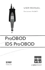 Xylem YSI IDS ProOBOD User Manual preview