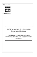 Xylem YSI IOEM Safety And Installation Manual preview