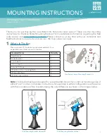 Preview for 1 page of Xylem YSI Nile MB Mounting Instructions