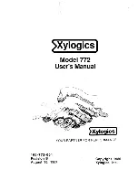 Xylogics 772 User Manual preview