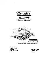 Preview for 3 page of Xylogics 772 User Manual