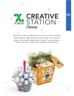 Preview for 3 page of Xyron Creative Station Home User Manual