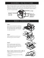 Preview for 3 page of Xyron XM1200 User Manual