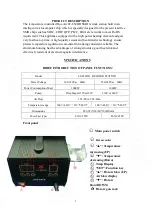 Предварительный просмотр 5 страницы Xytronic LF-852DII Operating Manual